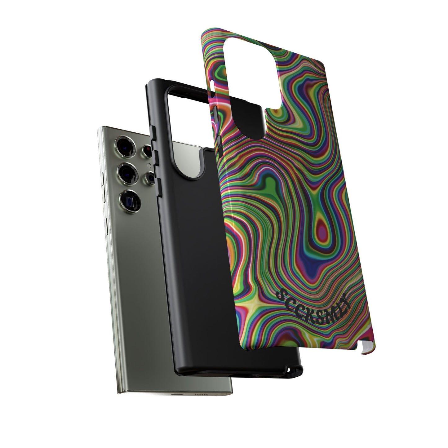Acid Swirl Phone Case for Samsung