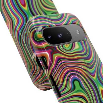Acid Swirl Phone Case for Google Pixel