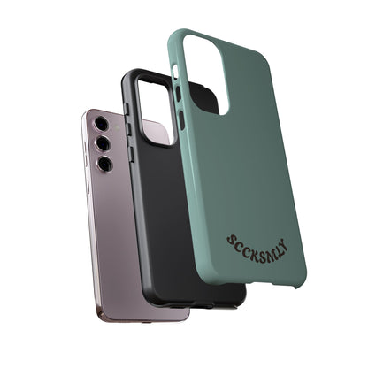 SOLID Fudge Mint Crunch Tough Phone Case for Samsung