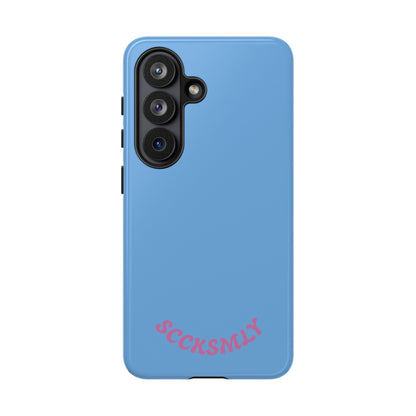 SOLID Blue Candie Tough Case for Samsung