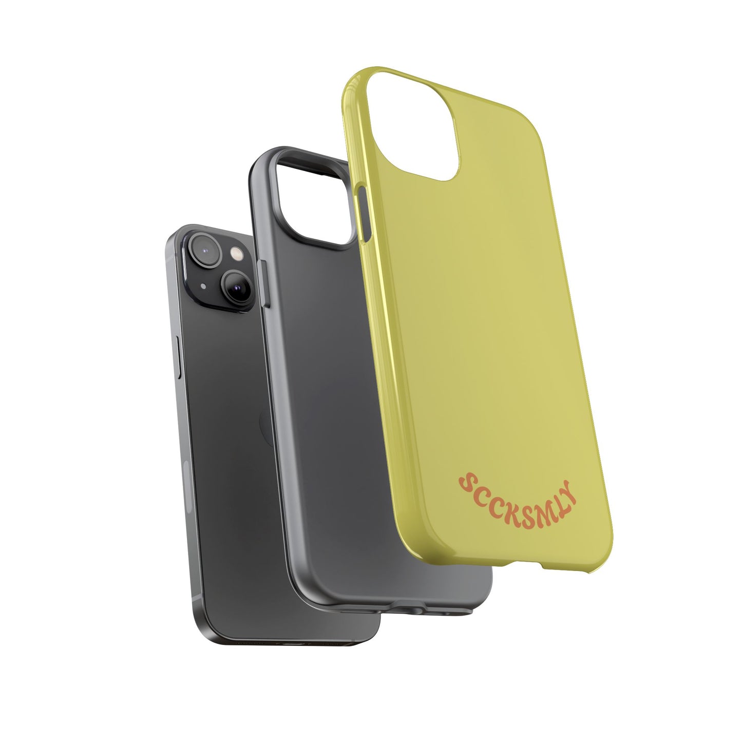 SOLID Lemon Dijon Glaze Tough Case for Apple