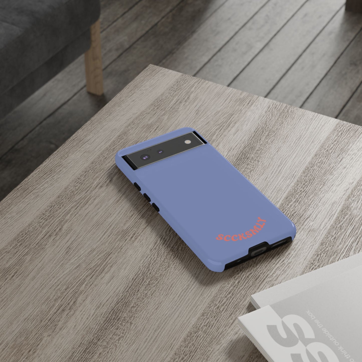 Periwinkle Blue Tough Phone Case for Google Pixel