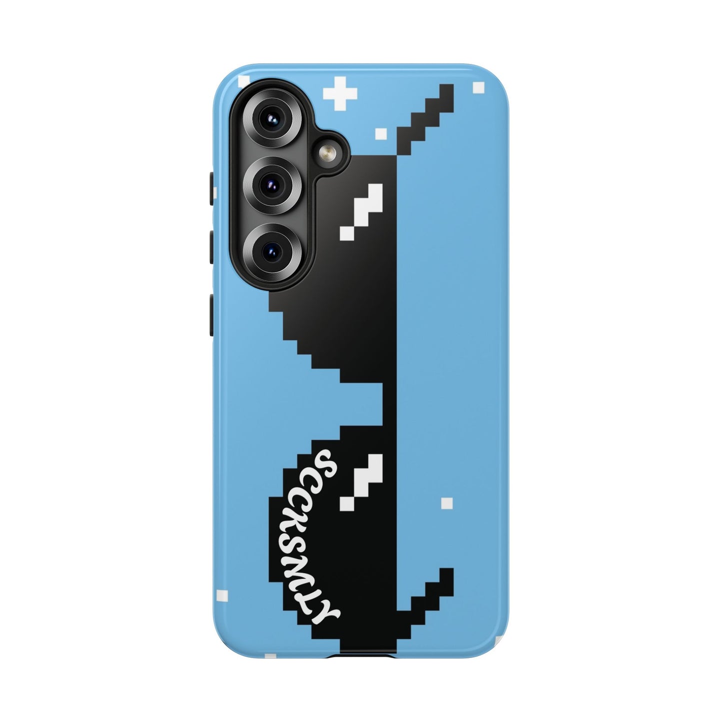 Pixel Glass Tough Phone Case for Samsung