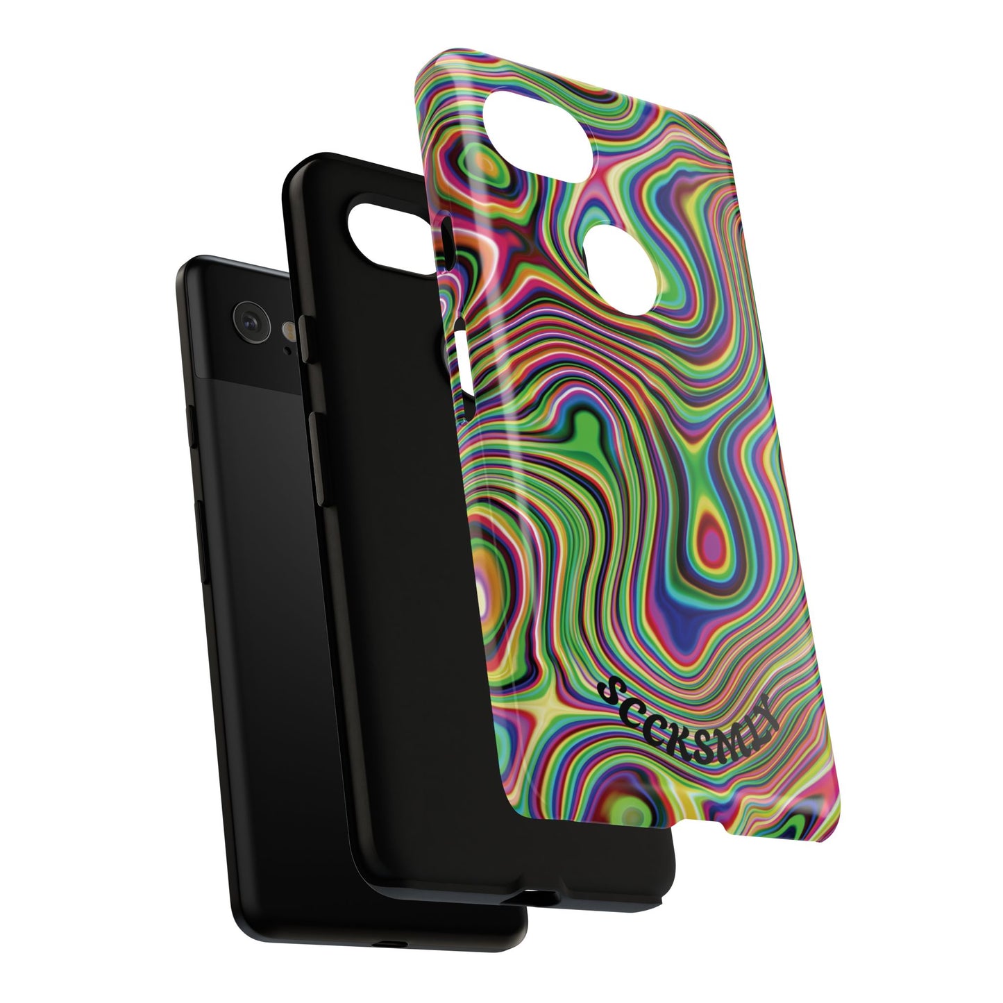 Acid Swirl Phone Case for Google Pixel