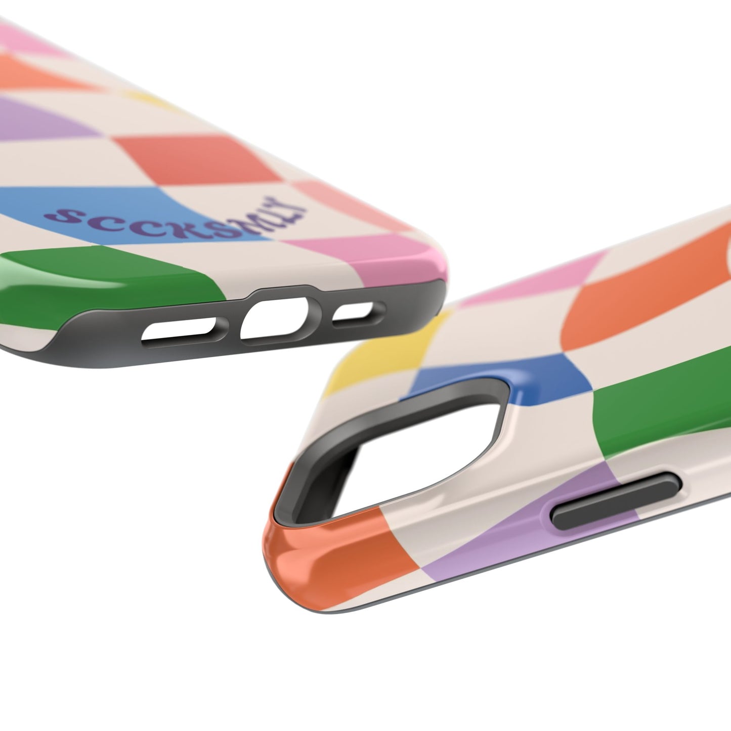 Checker Flicker Phone Case "IOS or Apple"