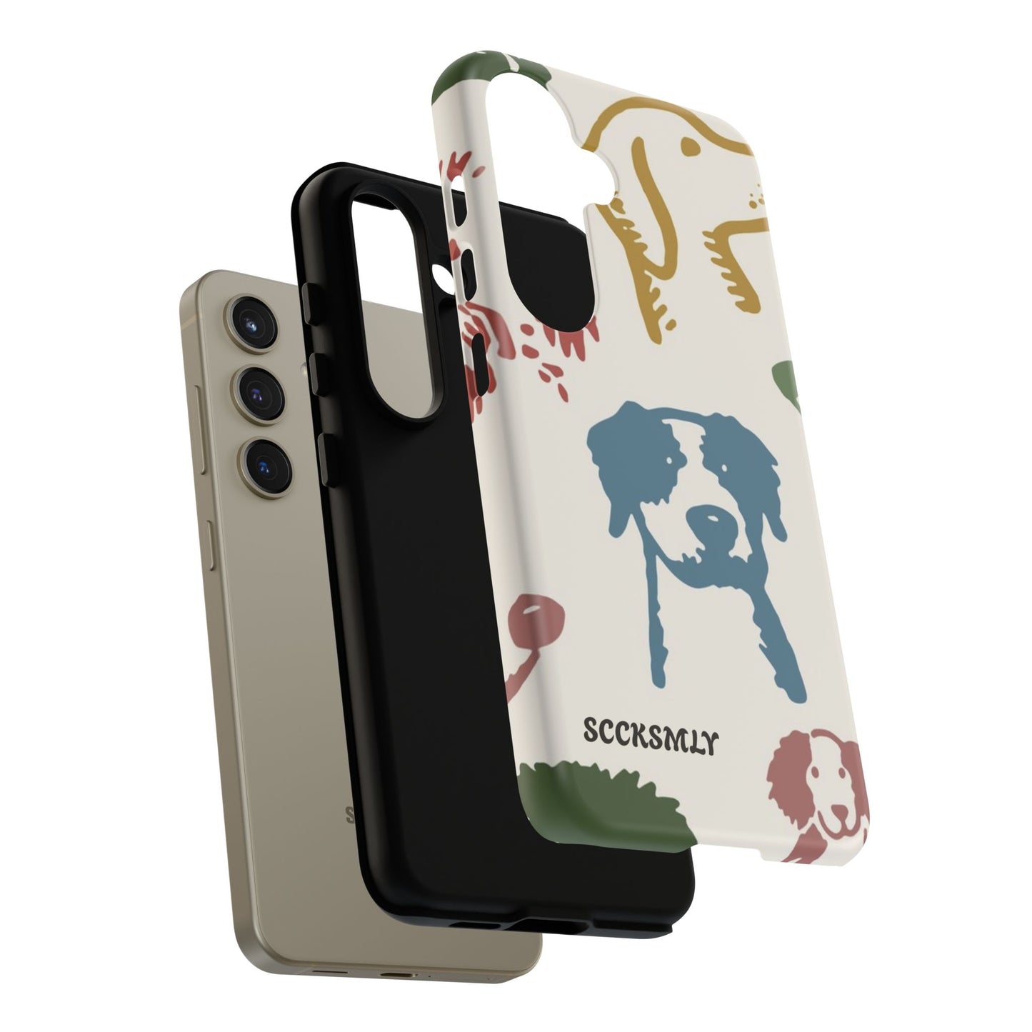 Paws & Portraits Tough Phone Case for Samsung