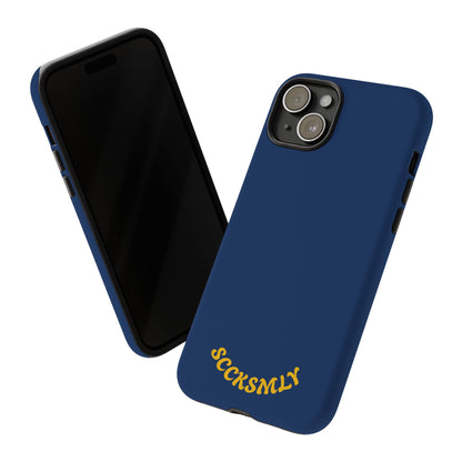 SOLID Cobalt Haze Tough Case for Apple