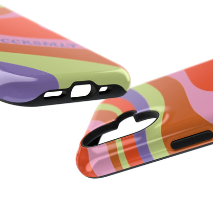 Curvy Swirl Phone Case for Apple