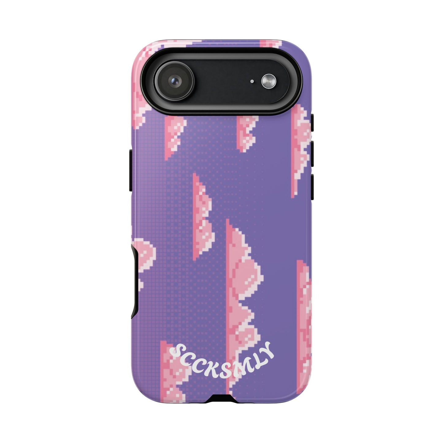 Purple Cotton Candy Sky Tough Phone Case for Apple