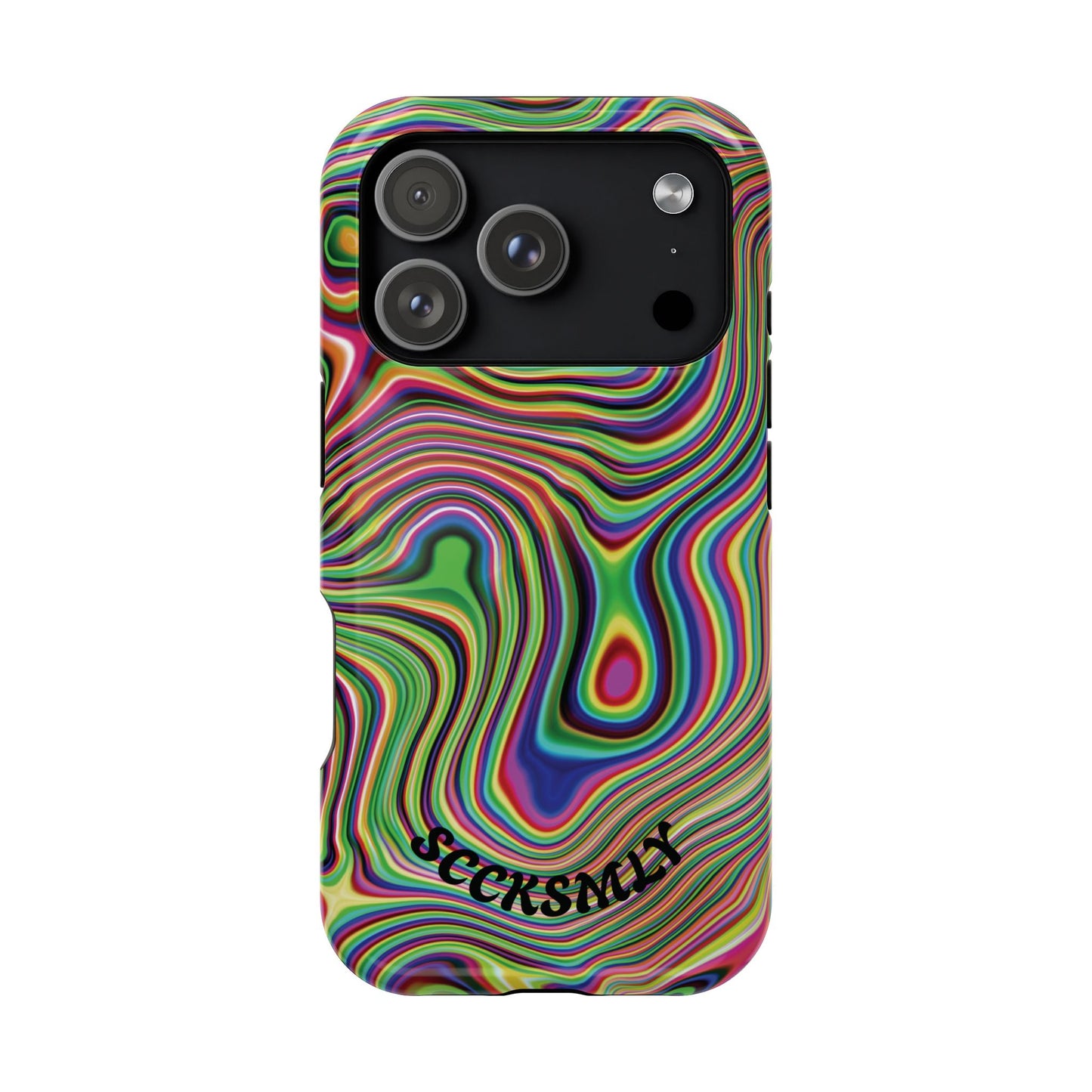 Acid Swirl Phone Case for Apple