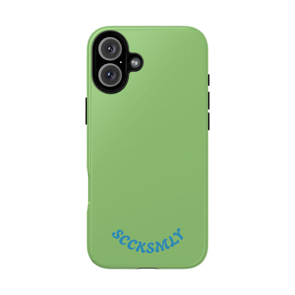 SOLID Sour Lime Tough Case for Apple