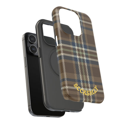Earth and Sky Plaid Phone Case for Apple