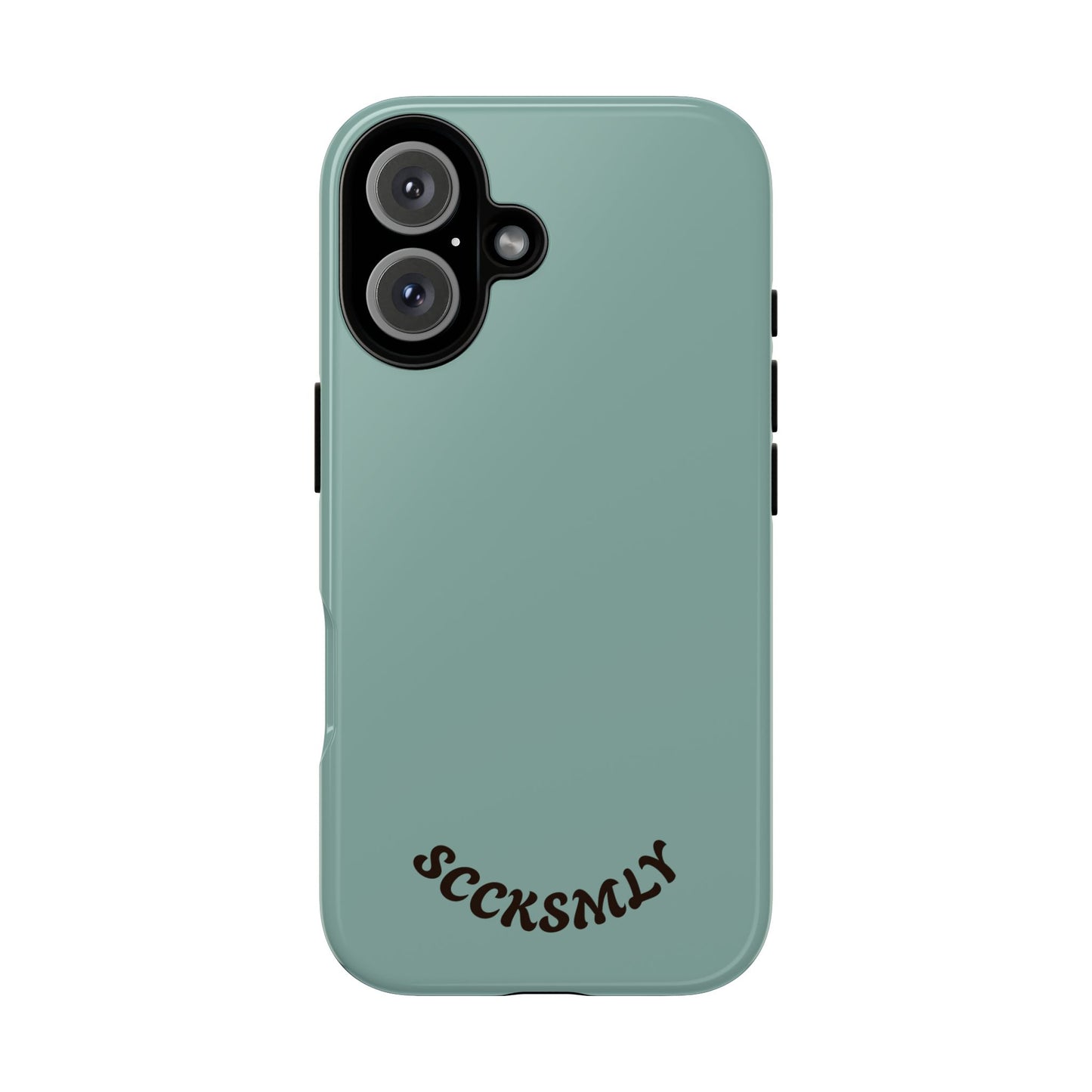 SOLID Fudge Mint Crunch Tough Phone Case for Apple