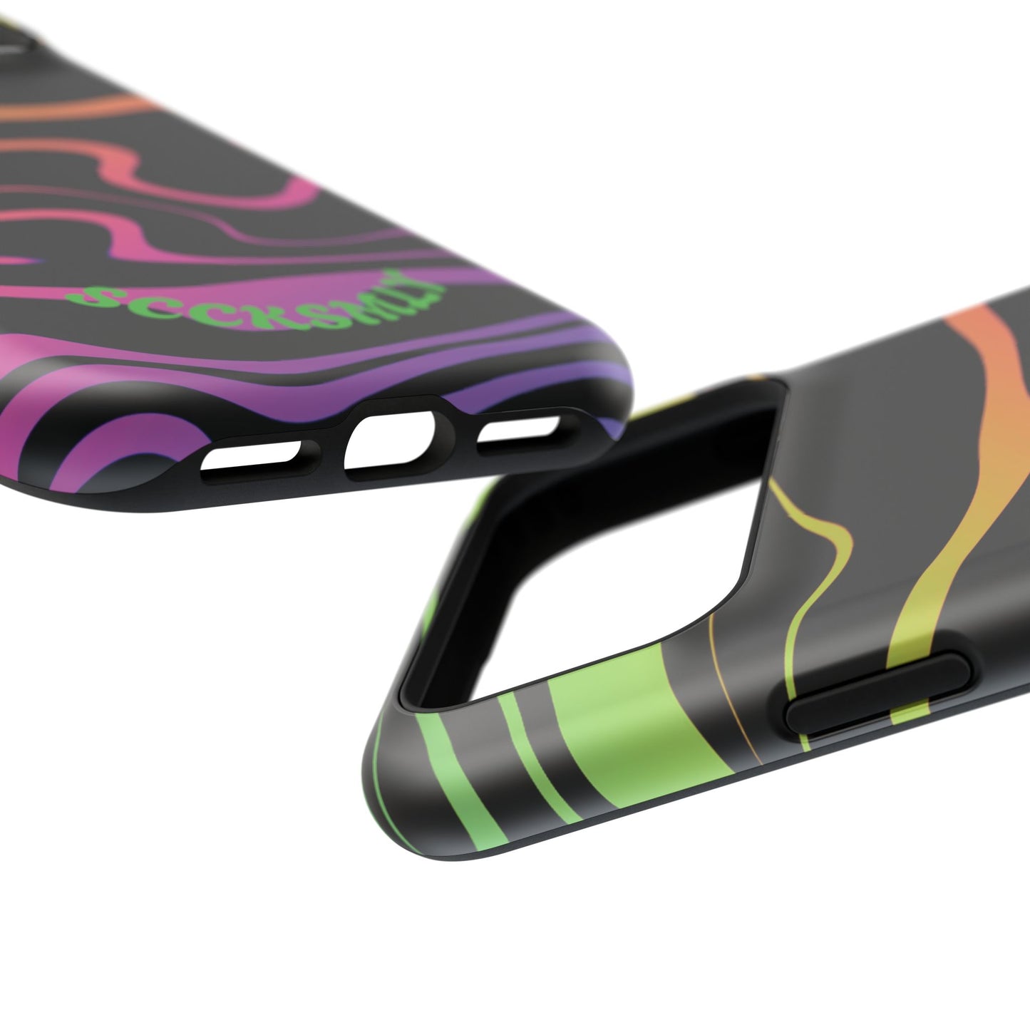 Dark Rainbow Phone Case for Apple