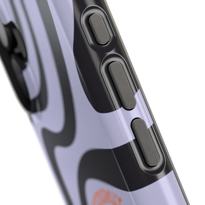 Purple Swirl Phone Case for Apple
