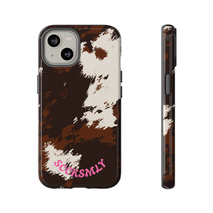 Sooo Cowboy Orange Tough Phone Case for Apple