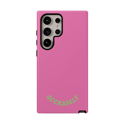 SOLID Sweet Static Pink Tough Case for Samsung
