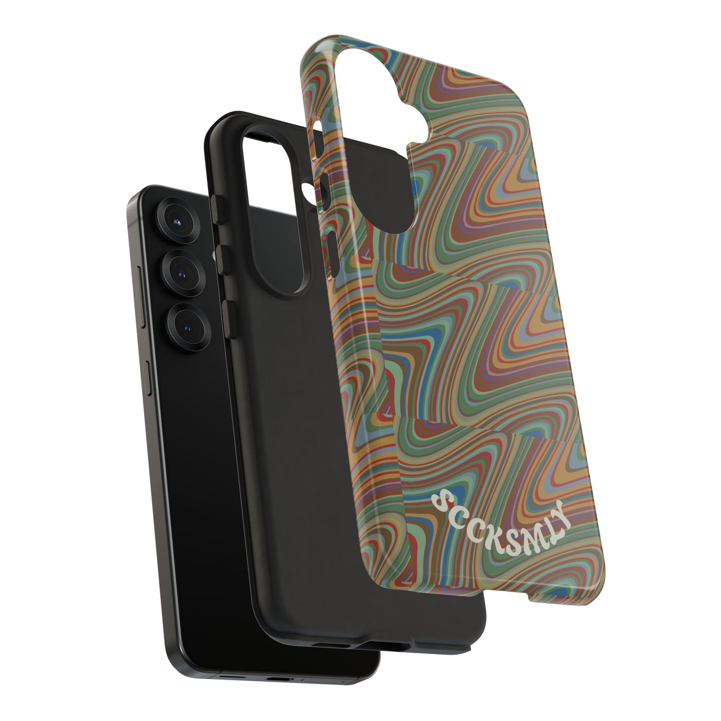 Earthly Waves Tough Phone Case for Samsung