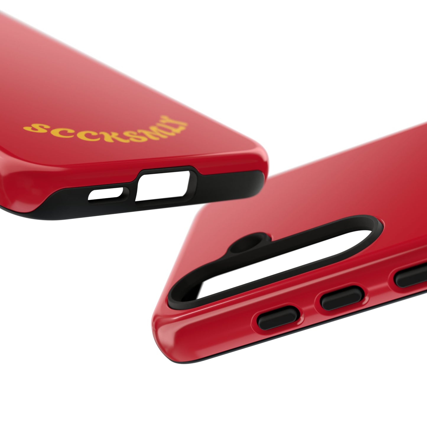 SOLID Calm Cherry Tough Case for Samsung