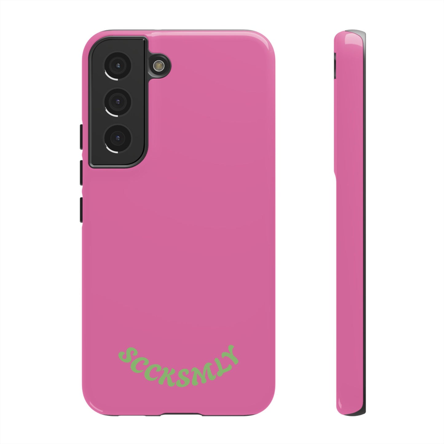 SOLID Sweet Static Pink Tough Case for Samsung