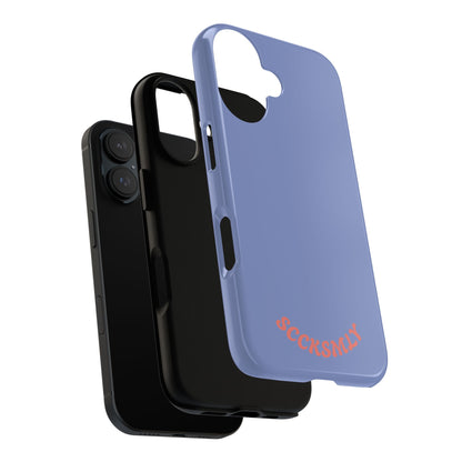 Periwinkle Blue Tough Phone Case for Apple