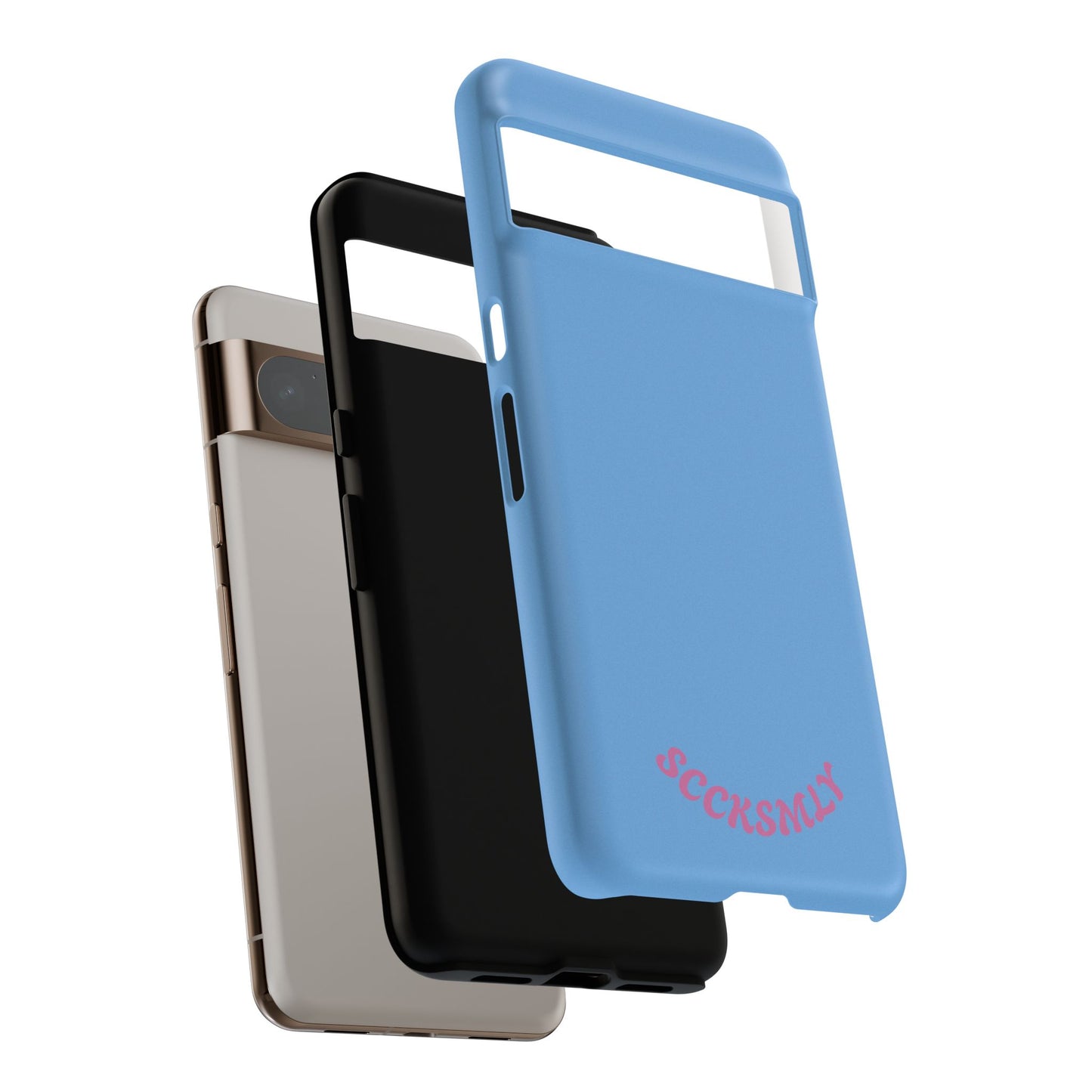 SOLID Blue Candie Tough Case for Google Pixel