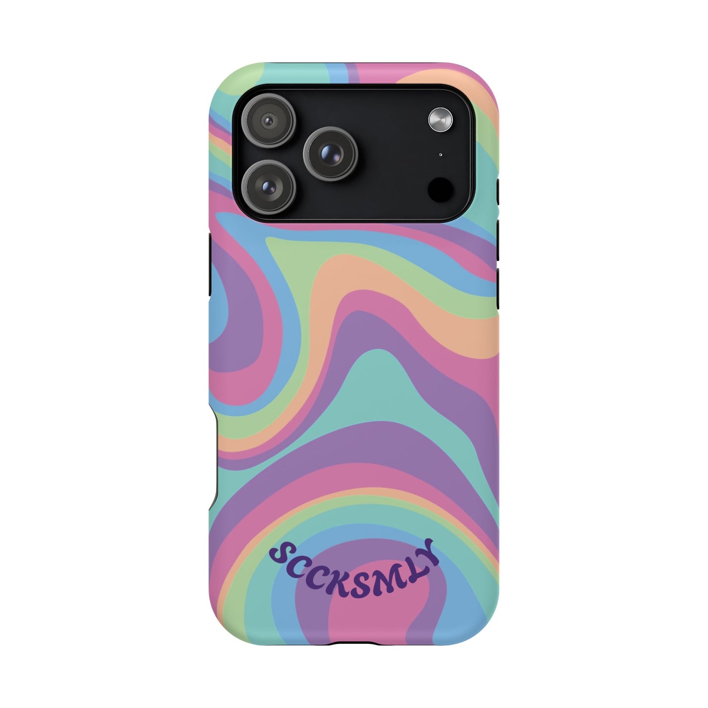 Pastel Swirl Phone Case for Apple