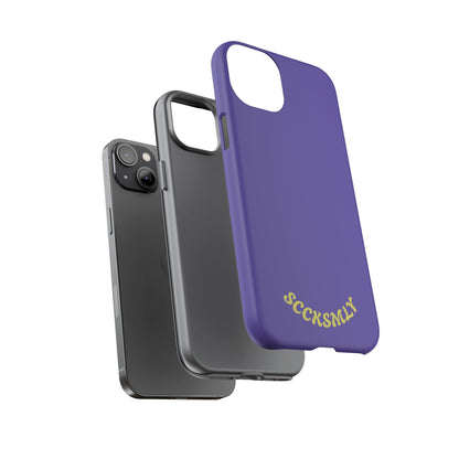 SOLID Dreamy Dusk Purple Tough Case for Apple