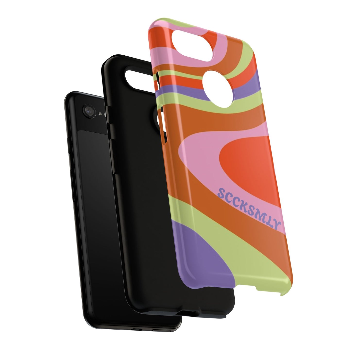 Curvy Swirl Phone Case for Google Pixel