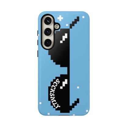 Pixel Glass Tough Phone Case for Samsung