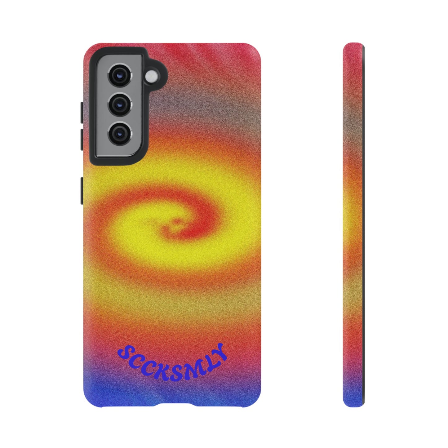 Toxic Spiral Tough Phone Case for Samsung