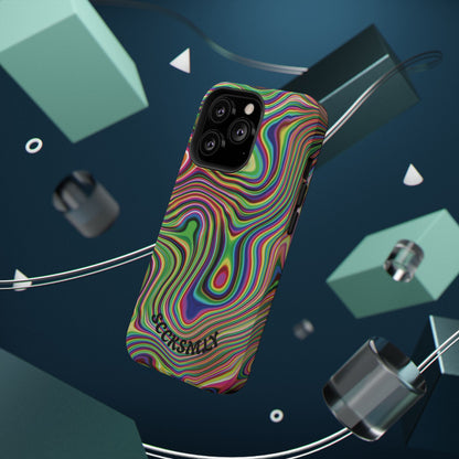 Acid Swirl Phone Case for Apple
