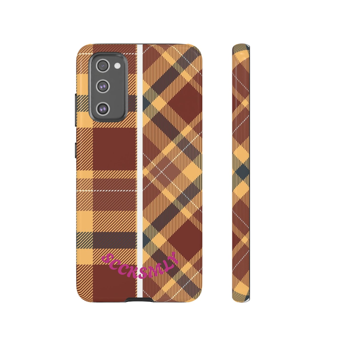 Autumn Plaid Phone Case for Samsung