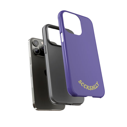 SOLID Dreamy Dusk Purple Tough Case for Apple