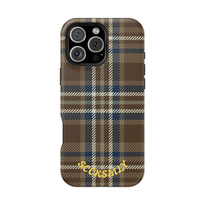 Earth and Sky Plaid Phone Case for Apple
