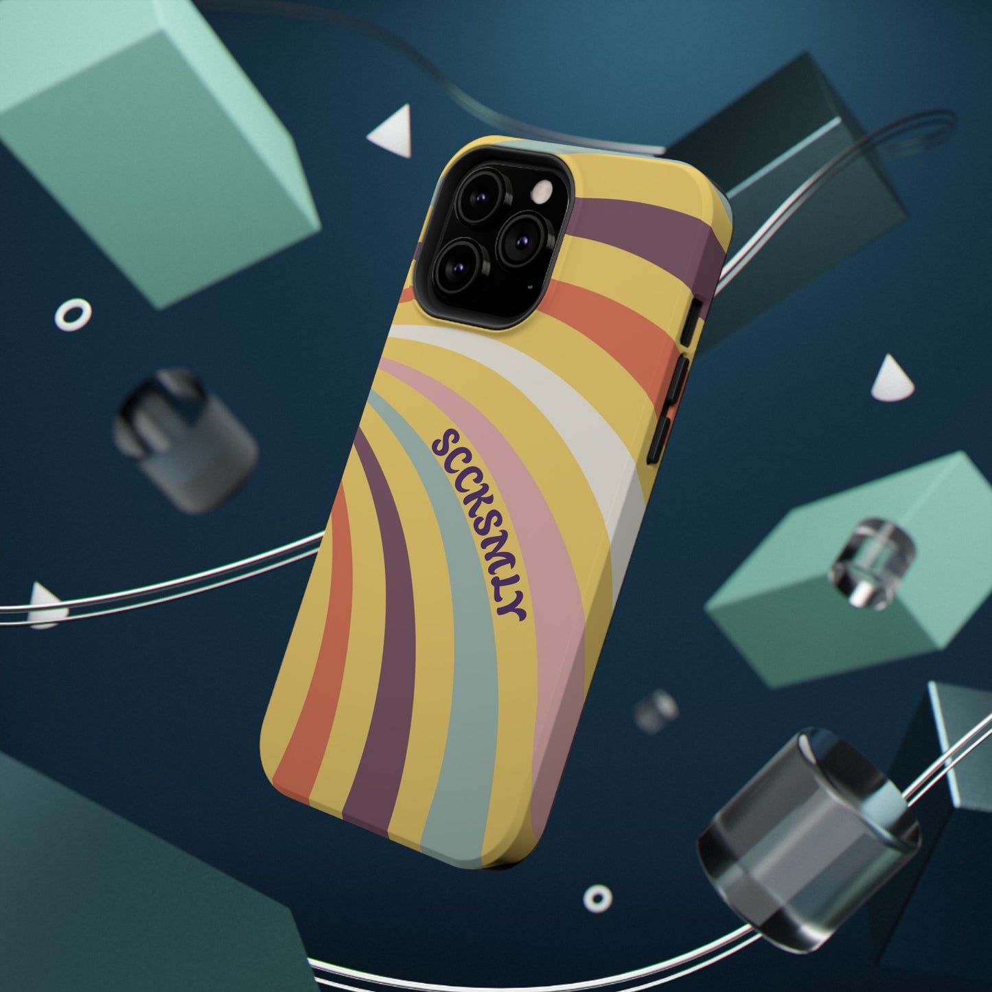 Vintage Groove Phone Case for Apple