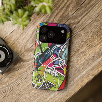 KaleidoWoah Tough Phone Case for Apple