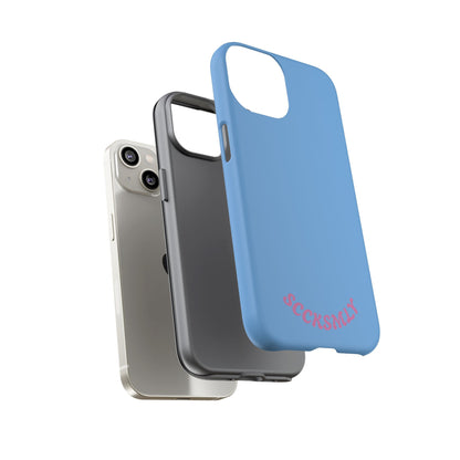 SOLID Blue Candie Tough Case for Apple