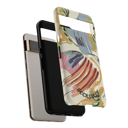 Botanical Strokes Palette Tough Phone Case for Google Pixel