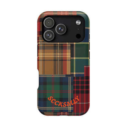 Heritage Hues Patchwork Tough Phone Case for Apple