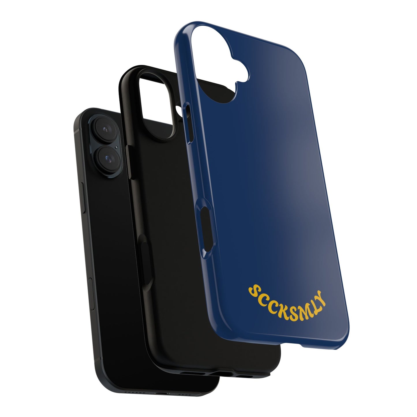 SOLID Cobalt Haze Tough Case for Apple