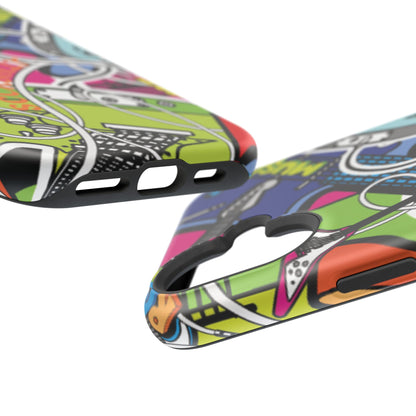 KaleidoWoah Tough Phone Case for Apple
