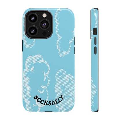 Comic Dot Sky Tough Phone Case for Apple