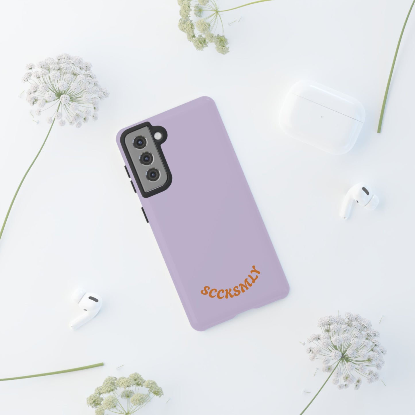 SOLID Lavender Mist Tough Case for Samsung
