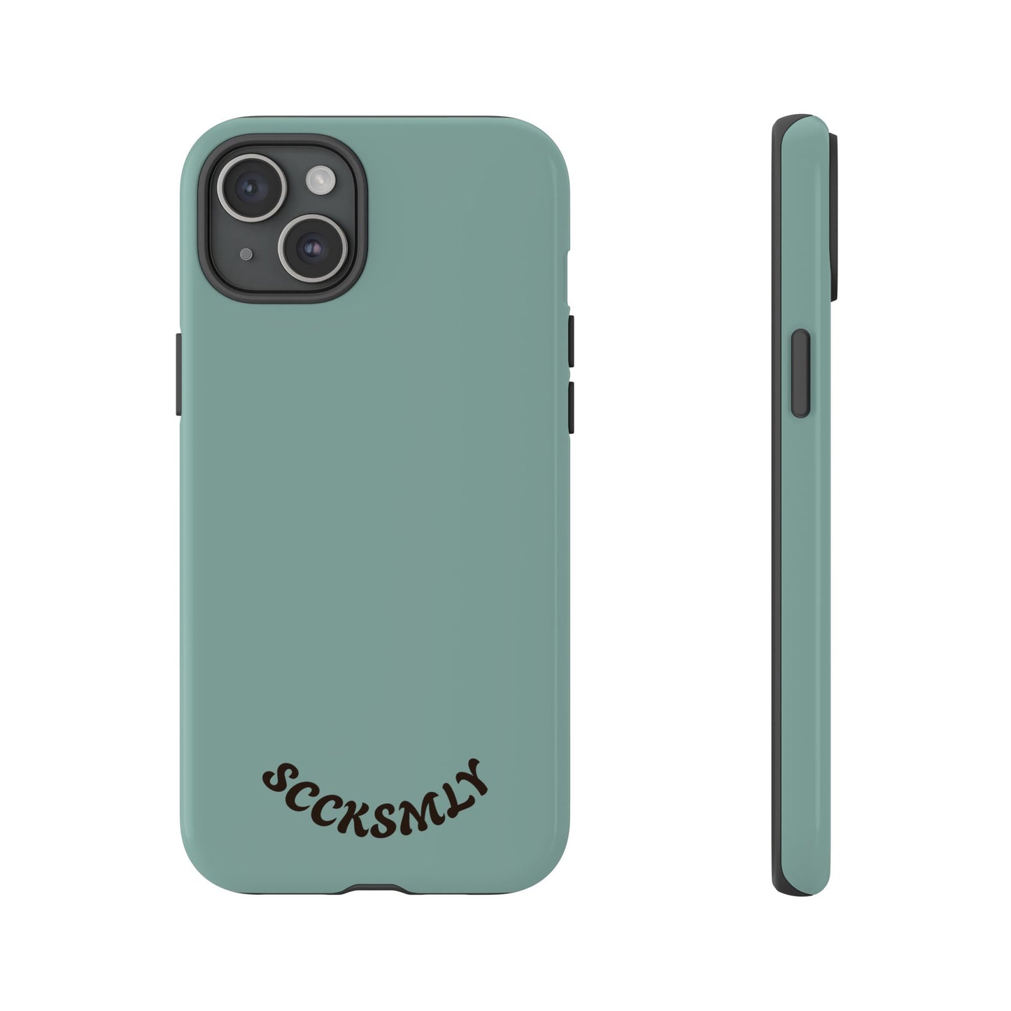 SOLID Fudge Mint Crunch Tough Phone Case for Apple