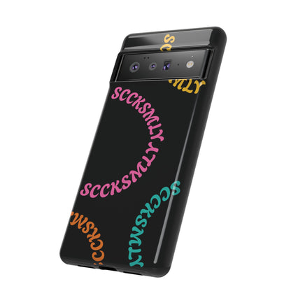 Y2K Wavy Script Tough Case for Google Pixel