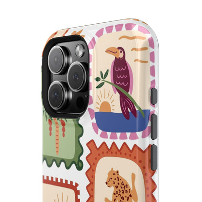 Tropical Print Phone Case for Apple