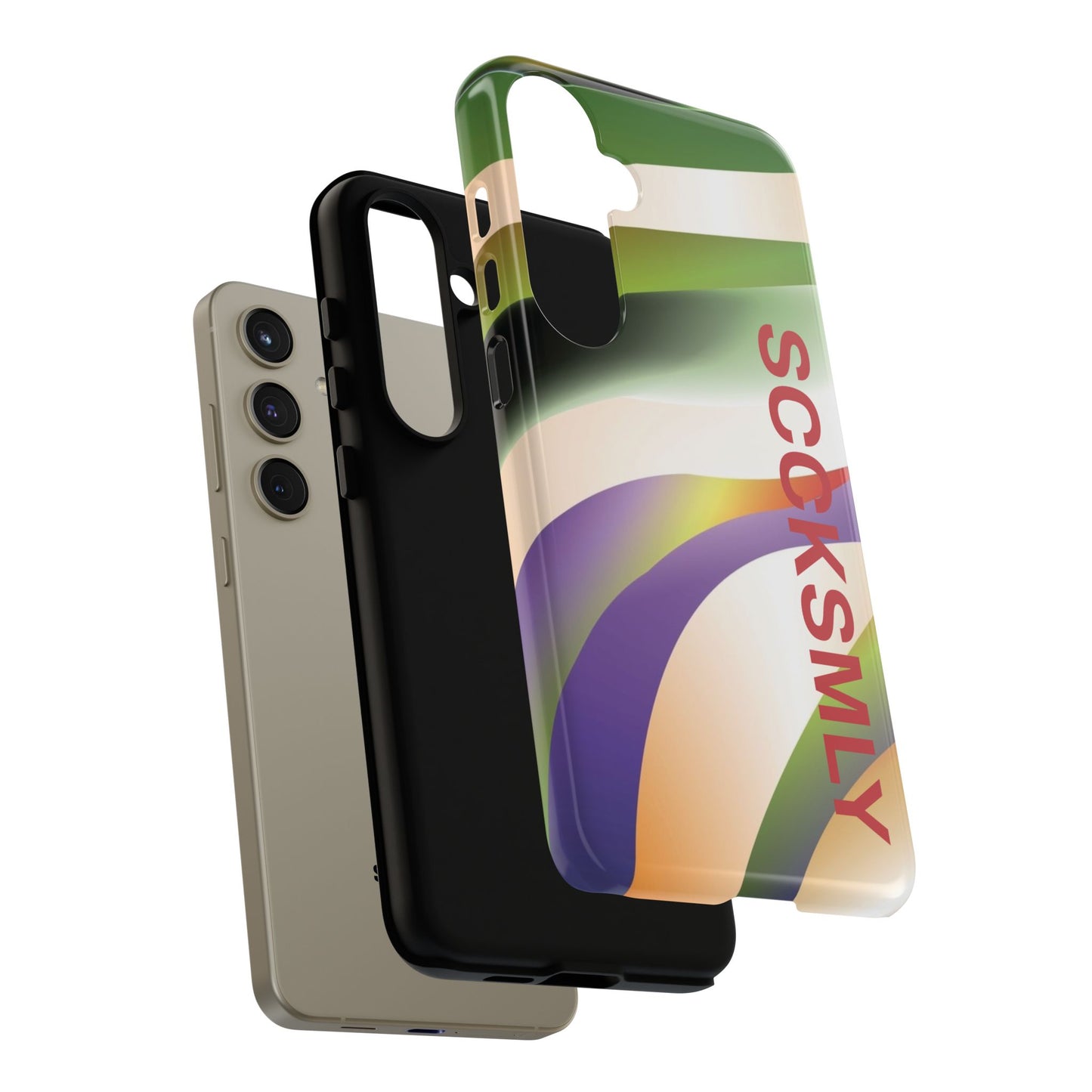 Green Waves Phone Case for Samsung