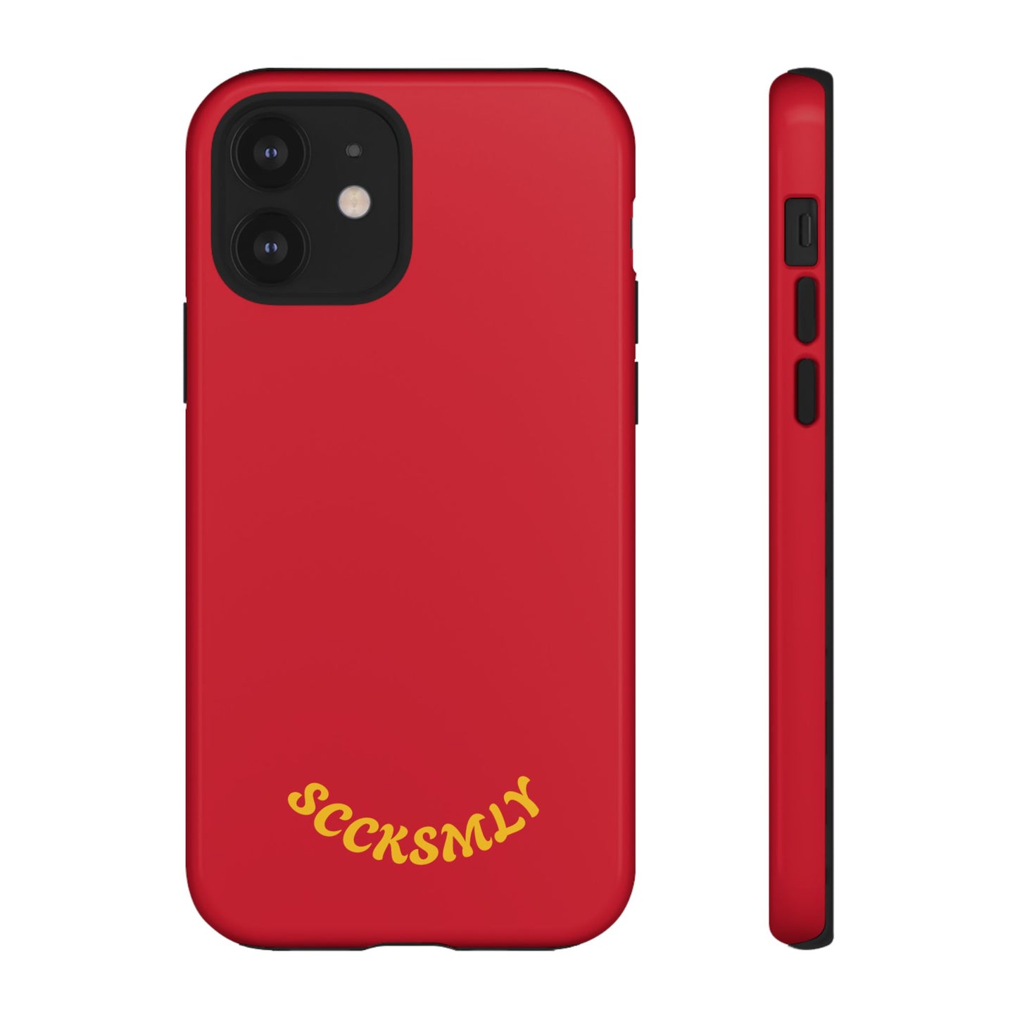 SOLID Calm Cherry Tough Case for Apple