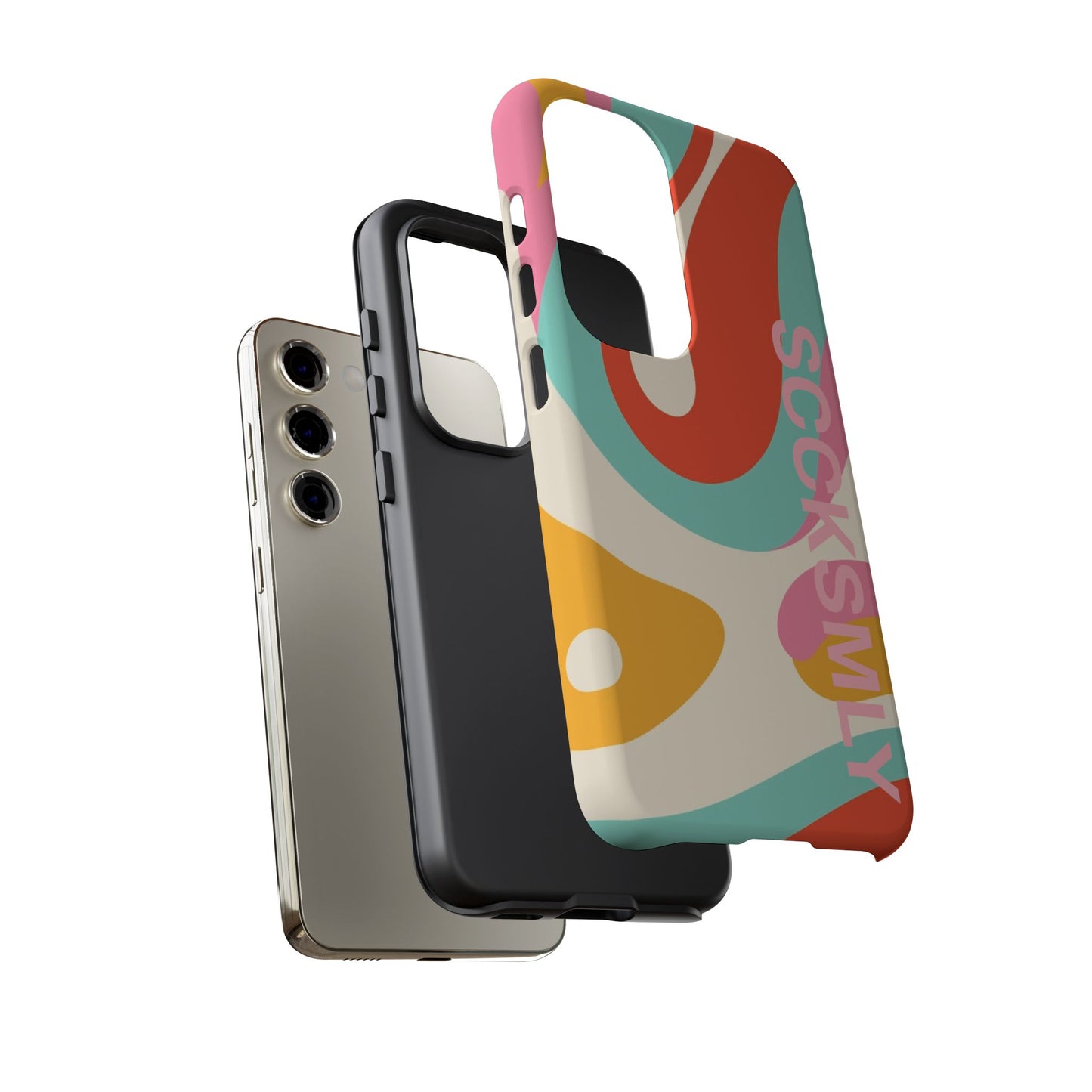 Psychodelic Acid Swirl Phone Case for Samsung